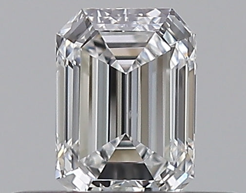 0.30CT EMERALD VS2 D WH