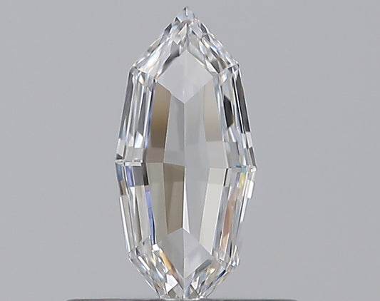 0.39CT Marquise Step Cut VS2 D WH