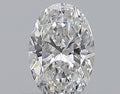 0.30CT OVAL SI2 D WH