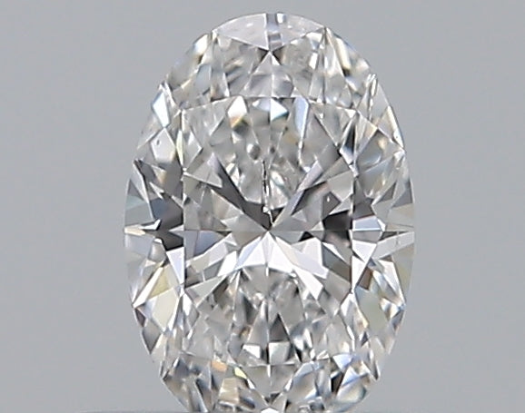 0.30CT OVAL SI2 D WH