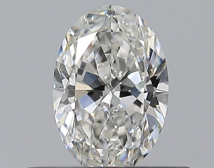 0.35CT OVAL VVS2 F WH
