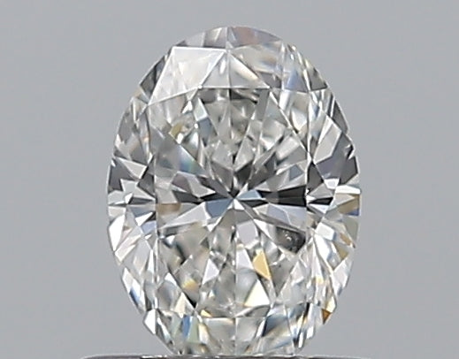 0.43CT OVAL SI1 F WH