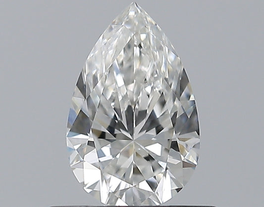 0.56CT PEAR SI1 F WH