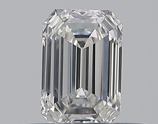 0.33CT EMERALD SI1 F WH