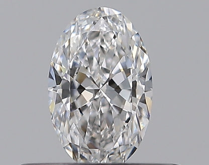 0.31CT OVAL VVS1 D WH