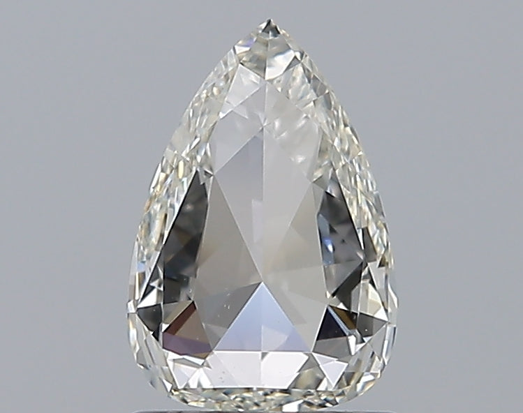 0.80CT Old Mine Pear VS2 H WH
