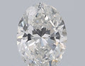 0.33CT OVAL SI1 F WH