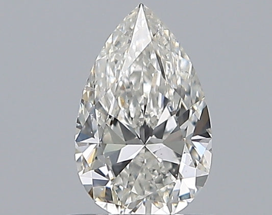 0.70CT PEAR SI2 G WH