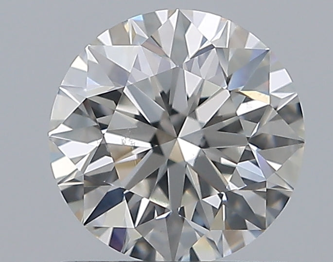 0.91CT ROUND SI1 F WH