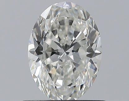 0.80CT OVAL SI1 G WH