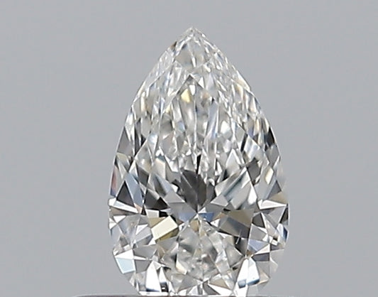 0.31CT PEAR SI1 F WH