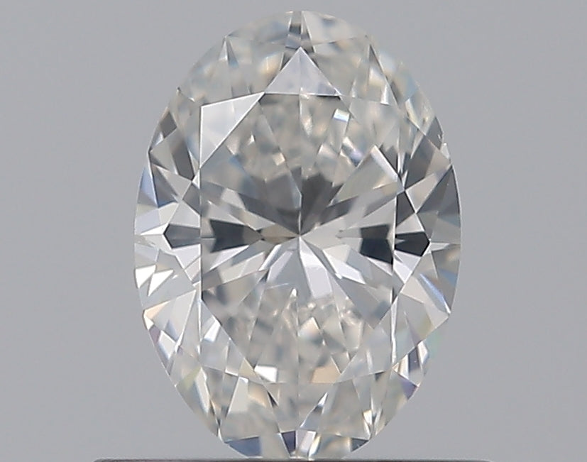 0.59CT OVAL SI1 G WH