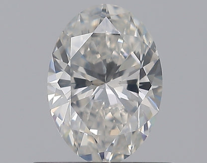 0.59CT OVAL SI1 G WH