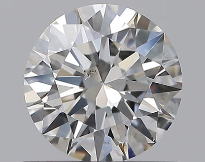 0.70CT ROUND SI1 G WH