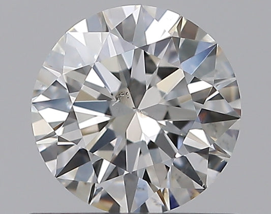 0.70CT ROUND SI1 G WH