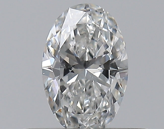 0.30CT OVAL SI1 F WH