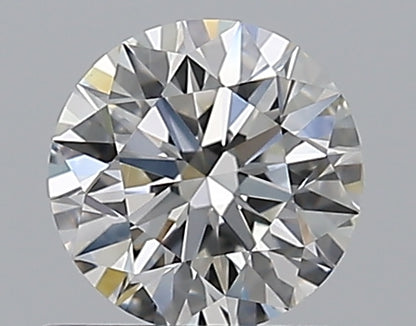 0.70CT ROUND VVS2 F WH