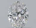 0.41CT OVAL SI1 D WH