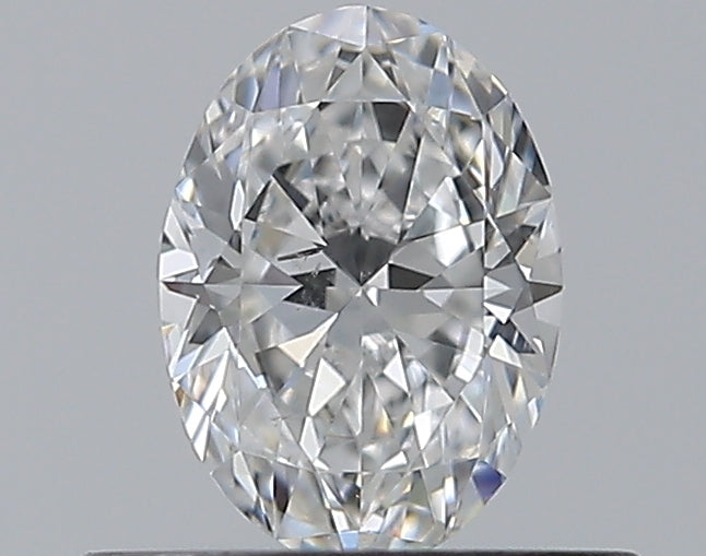 0.43CT OVAL SI1 D WH