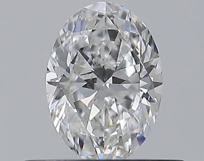 0.43CT OVAL SI1 D WH