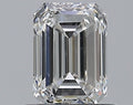 0.73CT EMERALD SI1 F WH