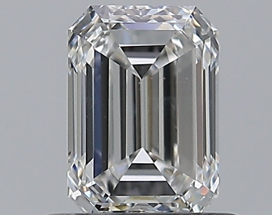 0.73CT EMERALD SI1 F WH