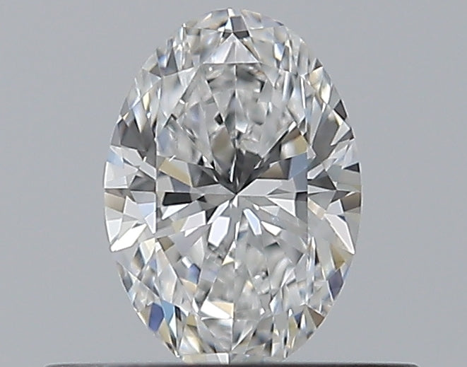 0.35CT OVAL VS2 E WH