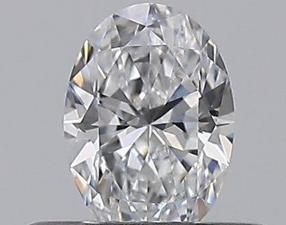 0.30CT OVAL VVS2 D WH