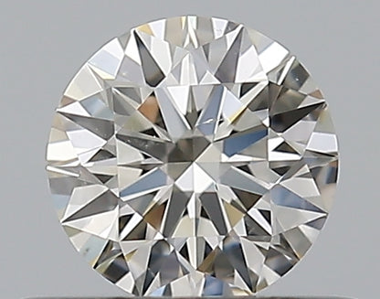 0.35CT ROUND SI2 J WH