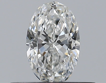 0.30CT OVAL VVS1 F WH