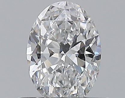 0.40CT OVAL SI1 D WH
