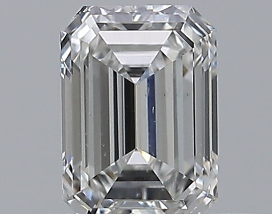 0.42CT EMERALD SI1 E WH