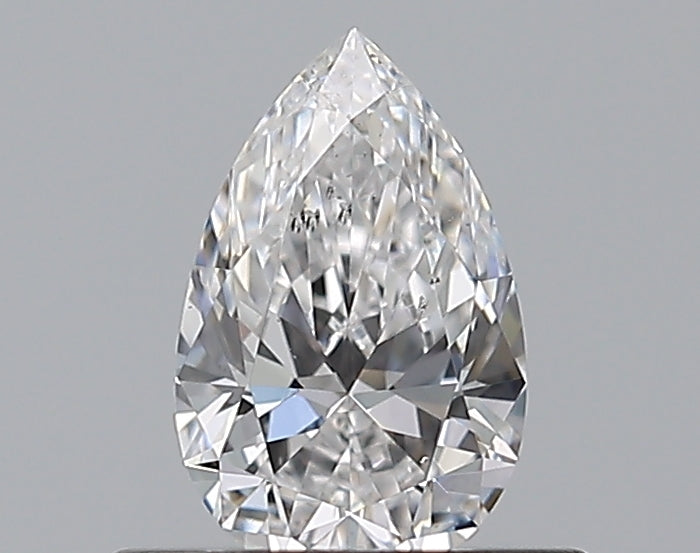 0.38CT PEAR SI2 D WH