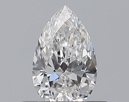 0.38CT PEAR SI2 D WH
