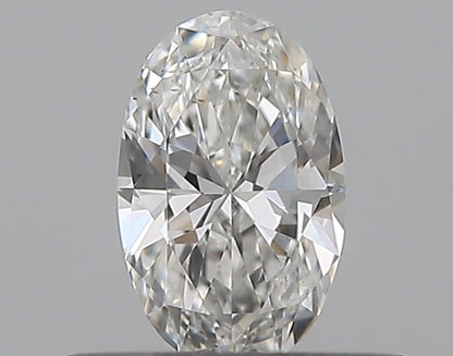 0.30CT OVAL SI1 F WH