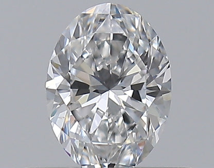 0.40CT OVAL SI1 D WH
