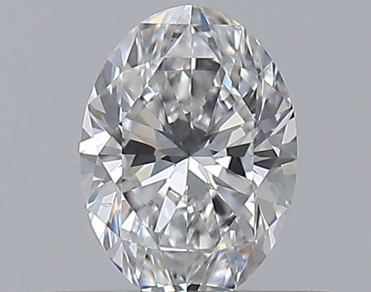 0.40CT OVAL SI1 D WH