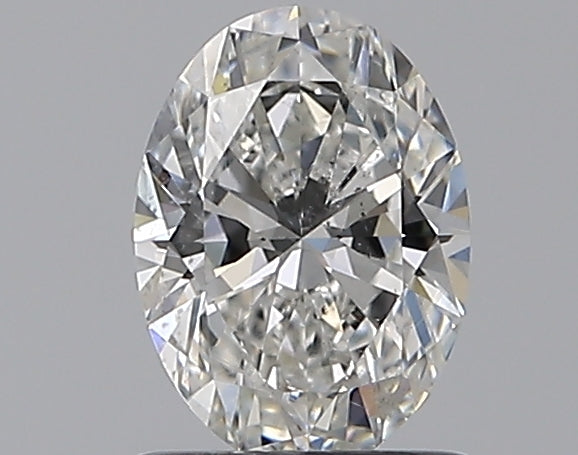 0.90CT OVAL SI2 G WH