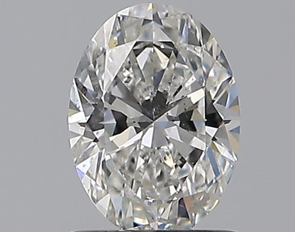 0.90CT OVAL SI2 G WH