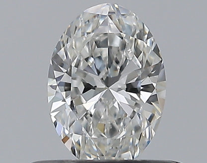 0.40CT OVAL SI1 F WH