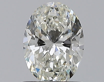 0.80CT OVAL SI1 I WH