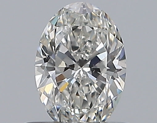 0.50CT OVAL SI1 G WH