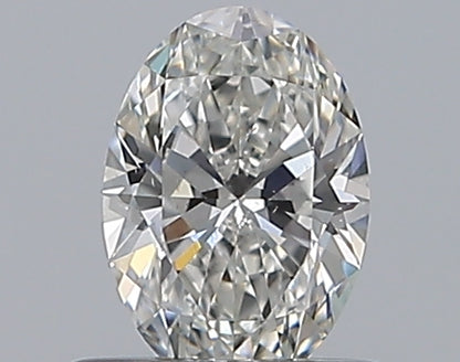 0.50CT OVAL SI1 G WH