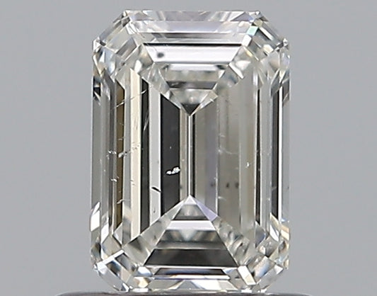 0.70CT EMERALD SI2 H WH