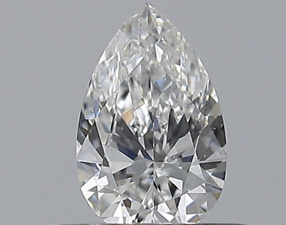 0.37CT PEAR SI2 E WH