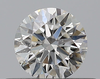 0.37CT ROUND SI1 G WH