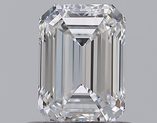 0.62CT EMERALD IF D WH