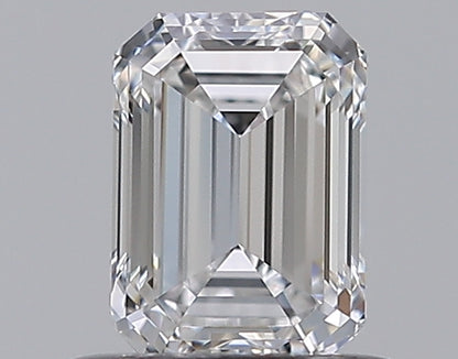 0.62CT EMERALD IF D WH