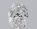 0.70CT OVAL VVS2 D WH