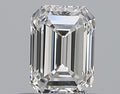 0.55CT EMERALD IF D WH